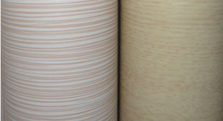 Customized  wood grain  pvc decoration film for furniture