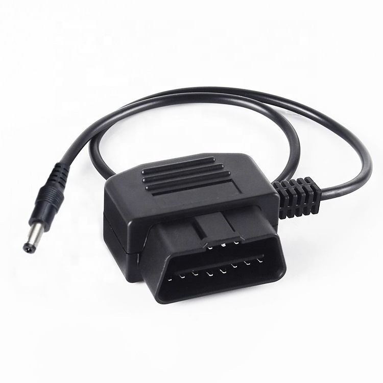 Custom OBD2 OBD 2 16 Pin OBD-II ELM327 16pin To Mirco Mini USB Female Connector Adapter PC Laptop Dashcam Power Cable With Port