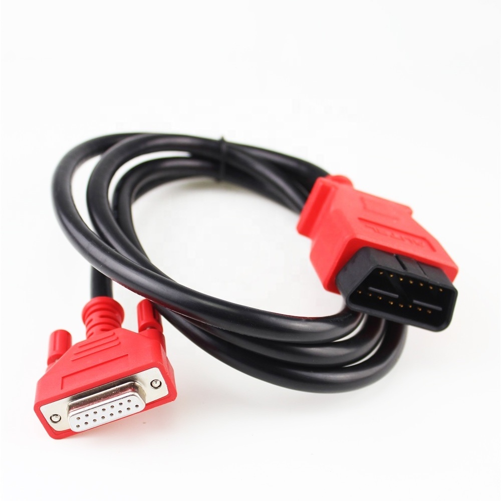 Auto Main OBD2 16 OBD 2 To DB 15 Pines 26 Pin Connector Plug Cable For Autel Maxicom Maxisys MK808 MX808 Pro Diagnostic Scanner