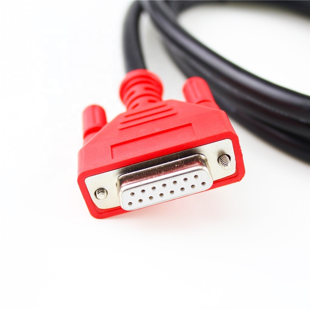 Auto Main OBD2 16 OBD 2 To DB 15 Pines 26 Pin Connector Plug Cable For Autel Maxicom Maxisys MK808 MX808 Pro Diagnostic Scanner