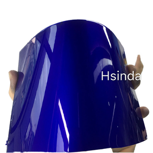 Chrome Candy Blue Mirror Illusion Polyester Clear Topcoat Appliance Paint with Achieved Finish