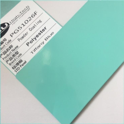 RAL 6027 Tiffany Blue Electrostatic Spray Polyester Powder Coating