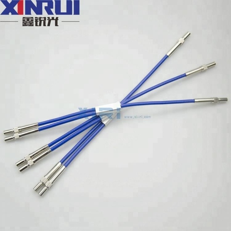 SMA905 Spectrometer Fiber Optic 2 core optical cable glass / quartz fiber bundle 6+1 1+1 12+1 9+1 UV-VIS-IR