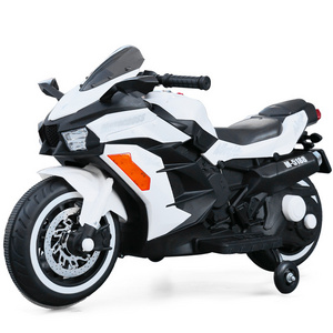 New design Electric Motorcycle With Training Wheels Children Battery Powered Motorcycles Kids Power Wheel Ride On Cars