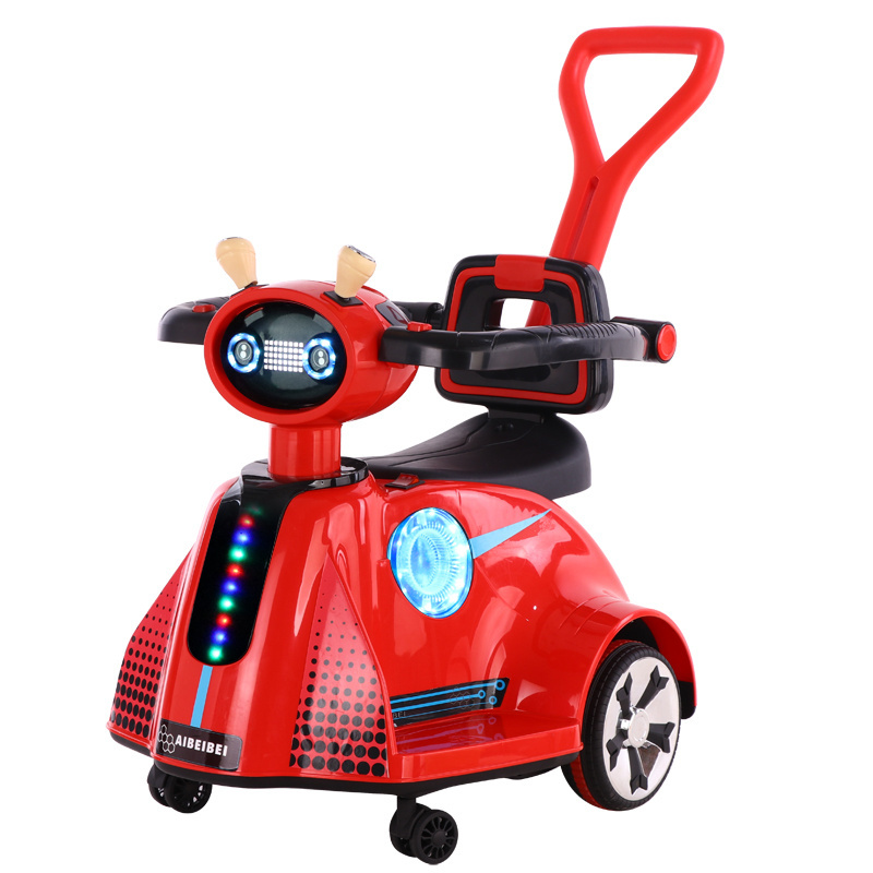 360 Degrees Turning Rechargeable  rotation Cars Child 6v 12v Ride On Electric Kids Bumper  toy Cars