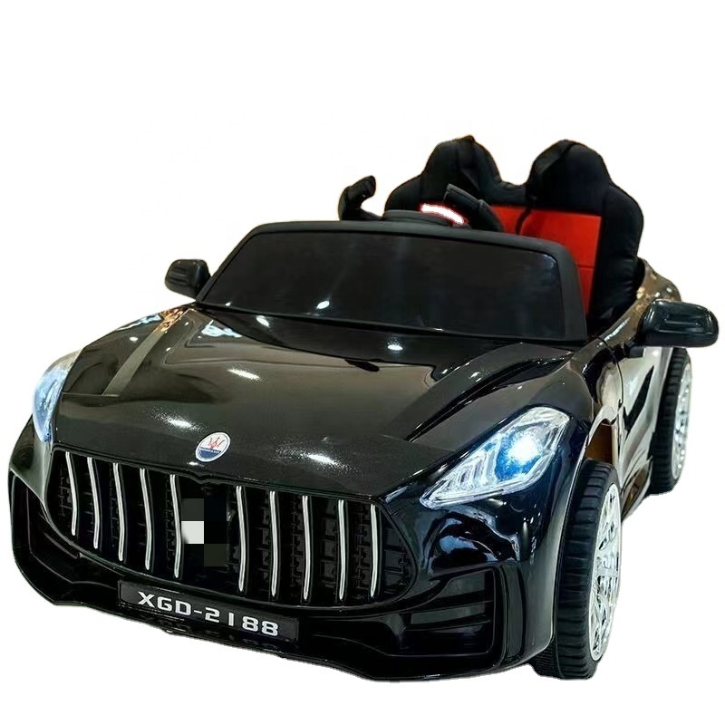 For sale new children's car electric 12V car remote control toy car with music light early education children's four-wheeler