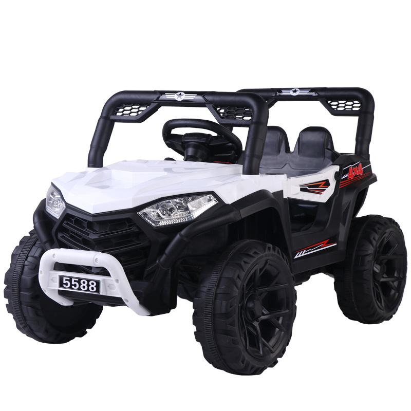 Big Hot sale new style fashion ride on toys cars kids petrol electric car 12v atv for Children Ride On car with 2Motors