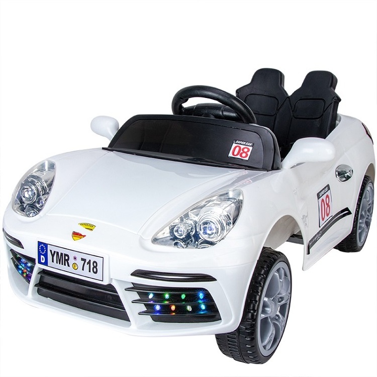 Children's electric toy car 2023 riding toy rechargeable battery operated boy girl car quadricycle