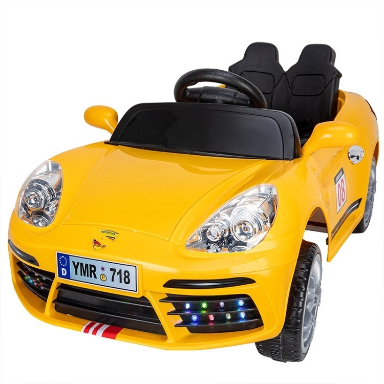 Children's electric toy car 2023 riding toy rechargeable battery operated boy girl car quadricycle