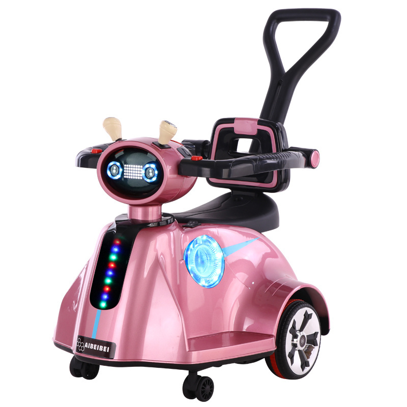 360 Degrees Turning Rechargeable  rotation Cars Child 6v 12v Ride On Electric Kids Bumper  toy Cars