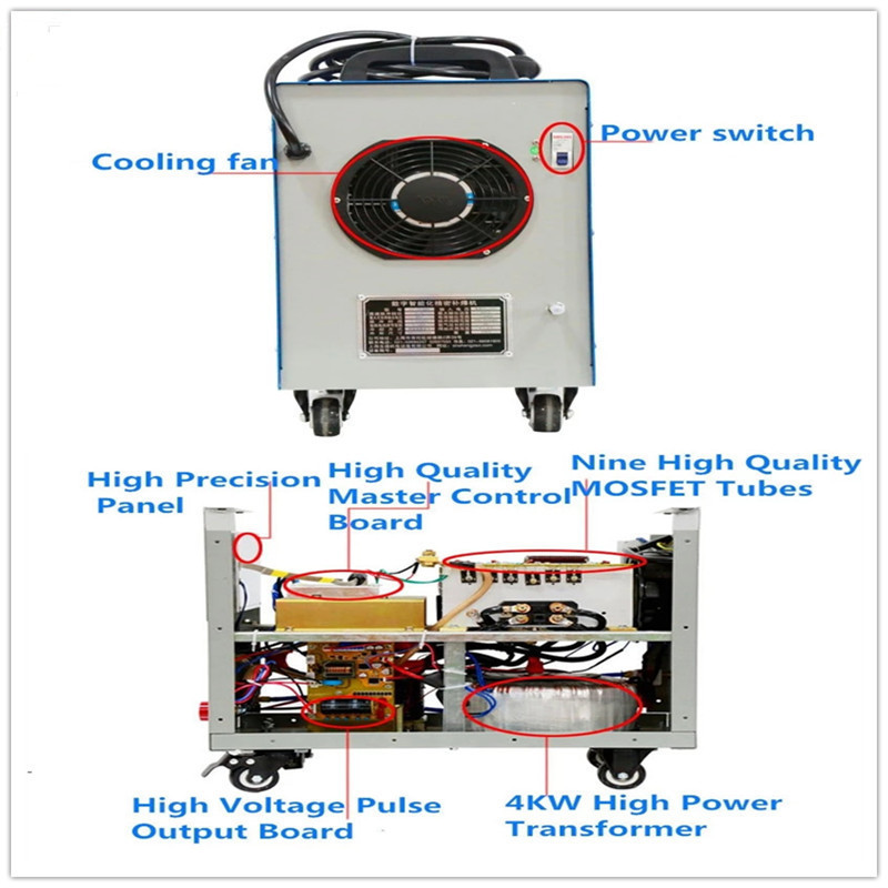 Huasheng HS-ADS05 Intelligent precision cold welding machine repair welder for factory use