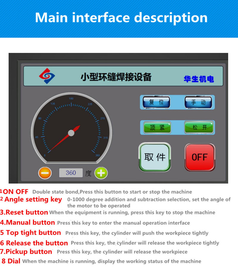 Automatic Stainless Steel Seam Welding Machine Electric Straight Seam Welder