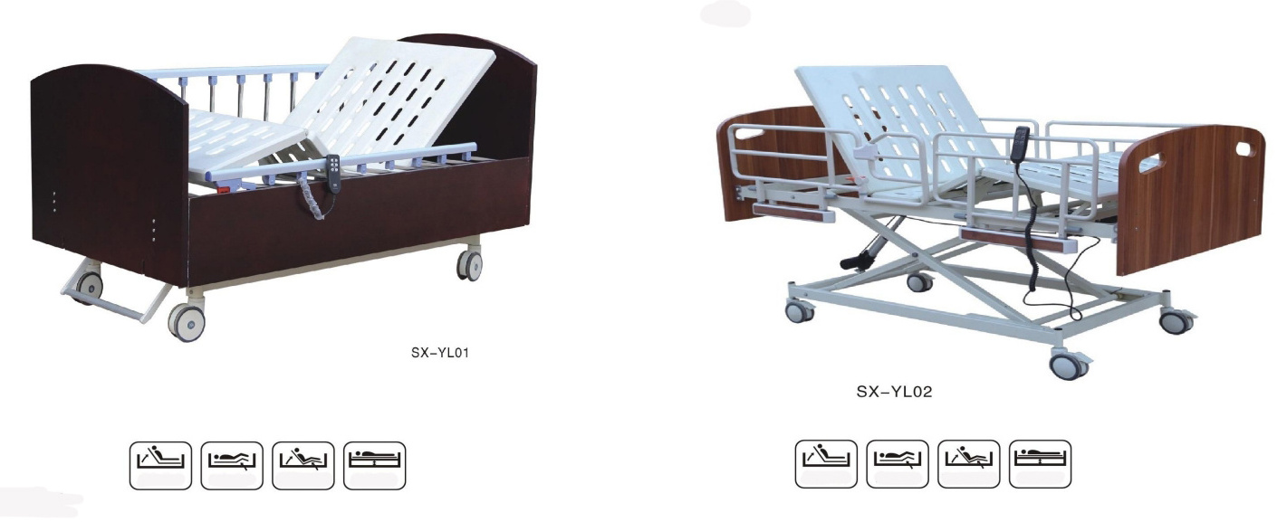 Hot-selling modern adjustable medical care bed electric turn nursing bed