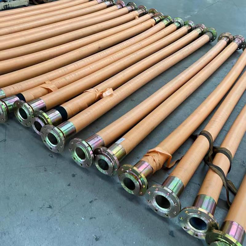 Factory Price 12 Inch Water/oil/fuel Suction And Discharge Rubber Hose Dredging Pipe With Flange For Agriculture Irrigation