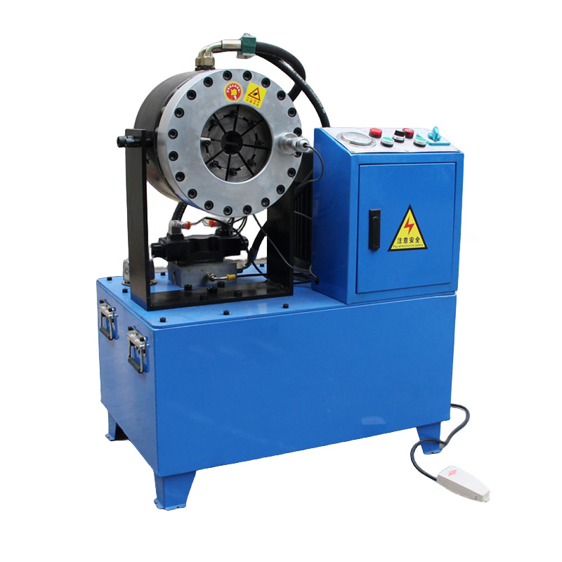 1/4-2inch 3-8inch Hydraulic Pipe Press Ferrule Crimper Pressing High Pressure Hose Crimping Machine For Sale Price