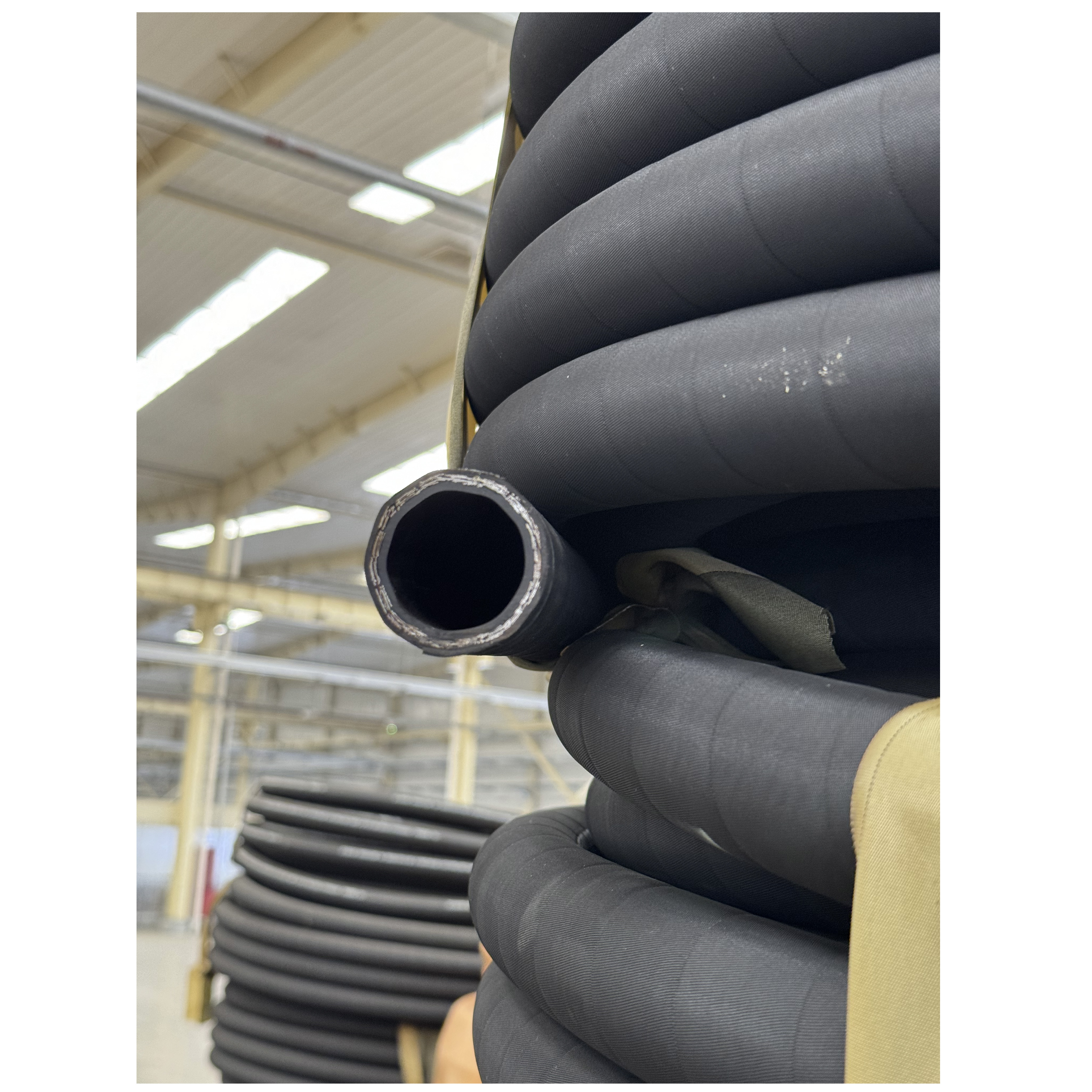 Factory High Pressure Flexible Breathing Air Compressor Hose/rubber Air Hose With Fittings