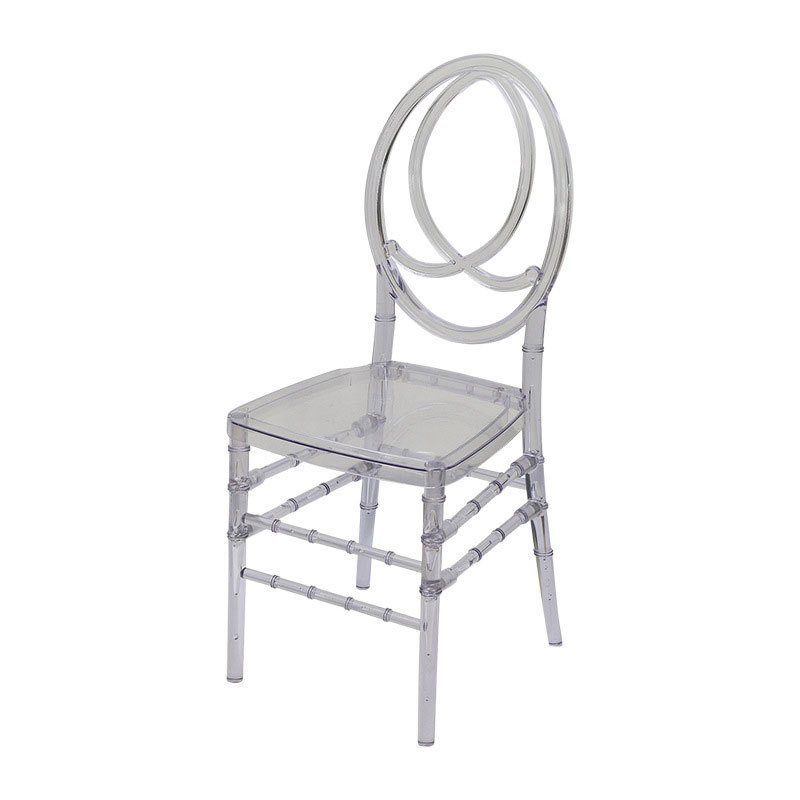 wholesale Cheap rental event tables and chairs acrylic ghost chairs crystal clear transparent phoenix chair for wedding events