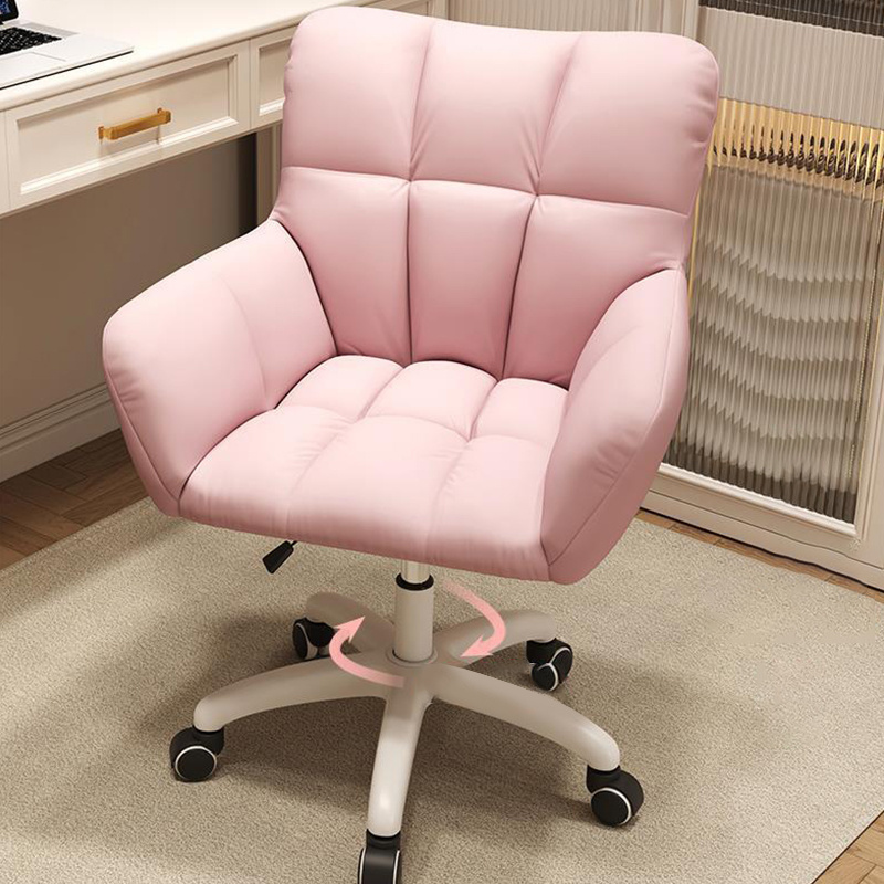 Hebei cheap price Modern French Adjustable Lift velvet pu Leather home Office Chair revovling Swivel Living Room chairs