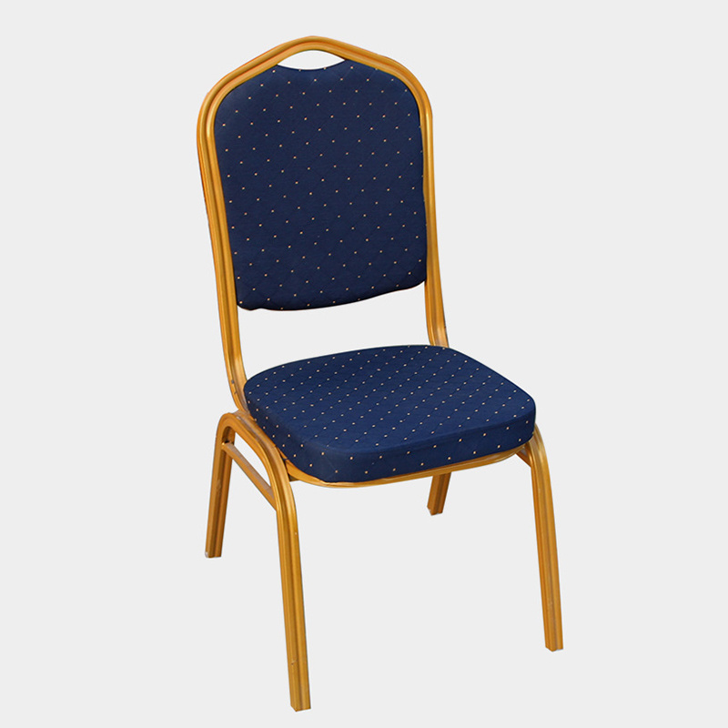 China best sale lower Price Hotel Furniture Cloth Covering Aluminium Alloy Frame Napoleon wed chair Banquet Chair for events