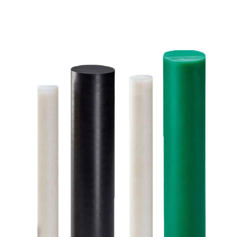 Wear Resistant Ultra High Molecular Weight Polyethylene Rod Processing Custom White Self Lubricating Uhmwpe Rod