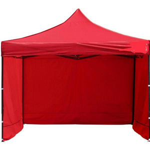 3mx3m gazebo steel  frame tent with sidewall for promotion  outdoor  folding tent umbrella trade show tent for event