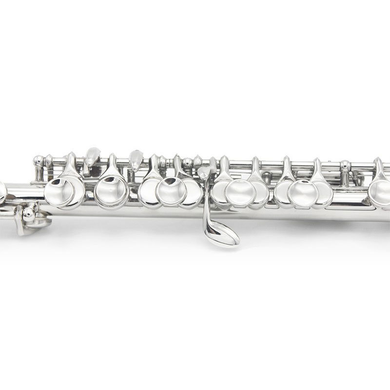 Professional standard woodwind instrument, high-quality C-key nickel plated piccolo, teaching performance manufacturer