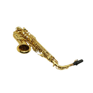 High Quality Gold Lacquer Brass Alto B Key Professional Saxophone Alto Gold