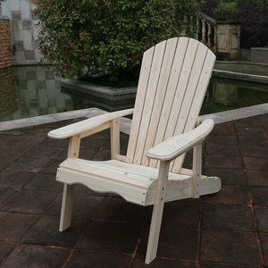 New style outdoor furniture adirondack chair logs wooden comfort adirondack chair