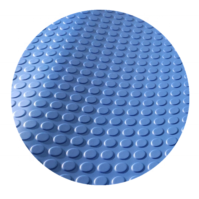 Red Round Stud Rubber/Coin Pattern Anti Slip Rubber Floor Mat/sheet/Pad