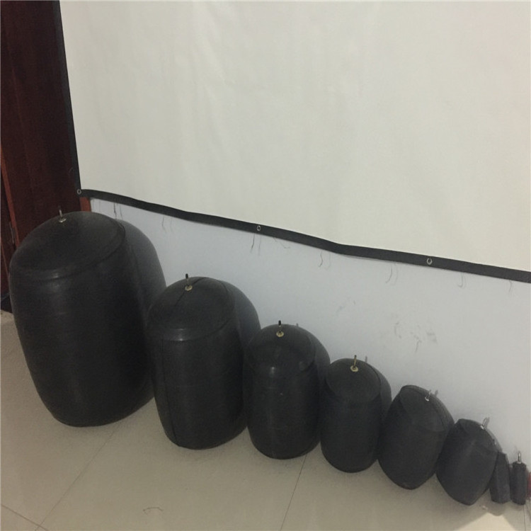 water plugging inflatable rubber pipe plug for pipeline repair