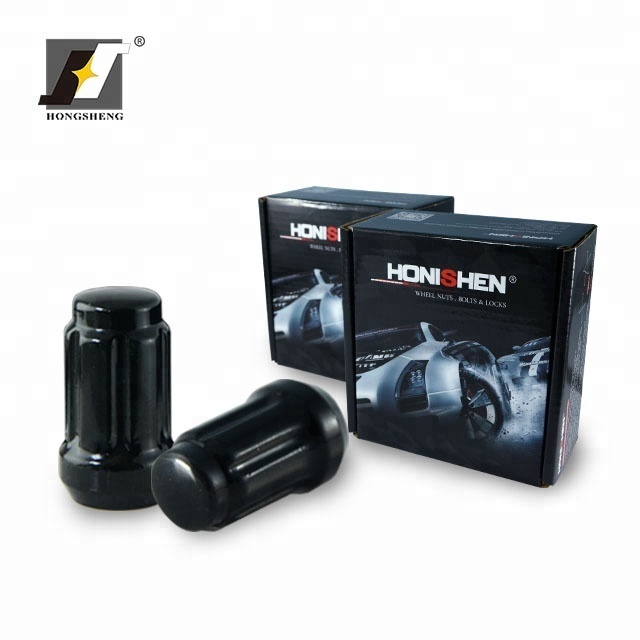 HONISHEN Car Tyre Racing Colorful 7 Spline M1/2-20 Lug Nuts M12x1.5