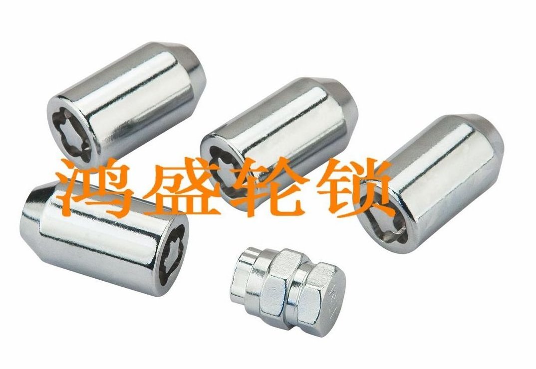 12x1.5 chrome plated wheel nut car tyre lock