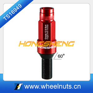 High grade magician series 7075-T6 color Aluminium wheel bolt