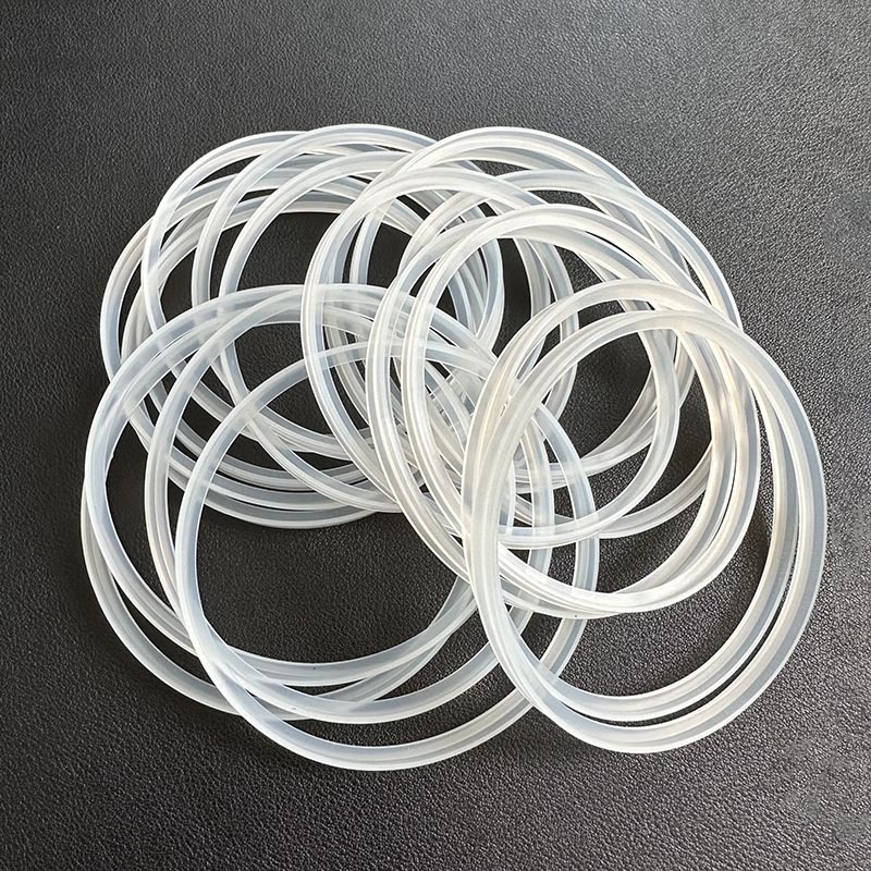 Free Sample Food Grade White Black Color Cooker Gasket EPDM Silicone Rubber Sealing Ring for Pressure Cooker