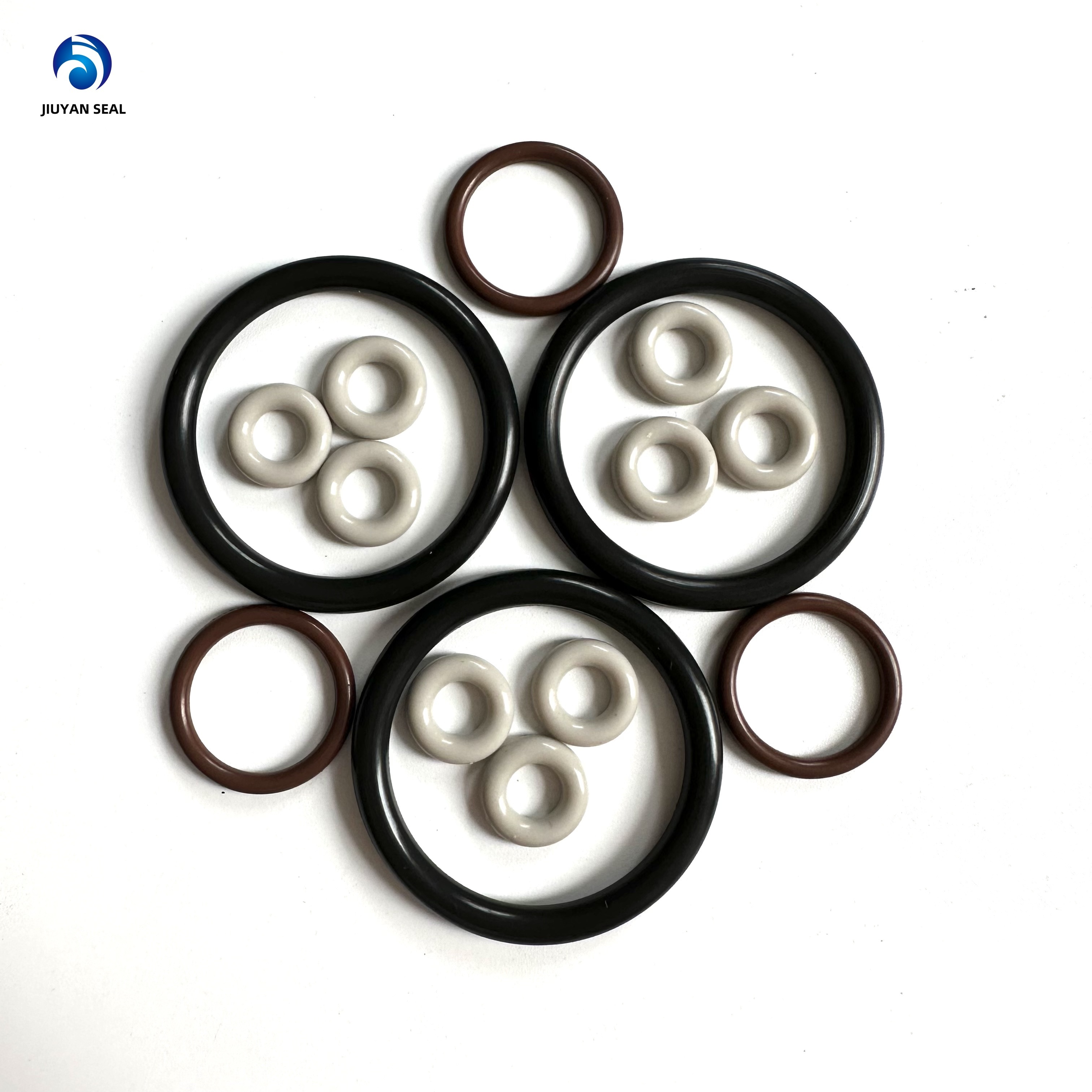 High Quality Customizable Auto Fuel System Rubber O-Ring Seal NBR/NHRB/PTFE Made of Plastic and Silicone Oil Packing Style