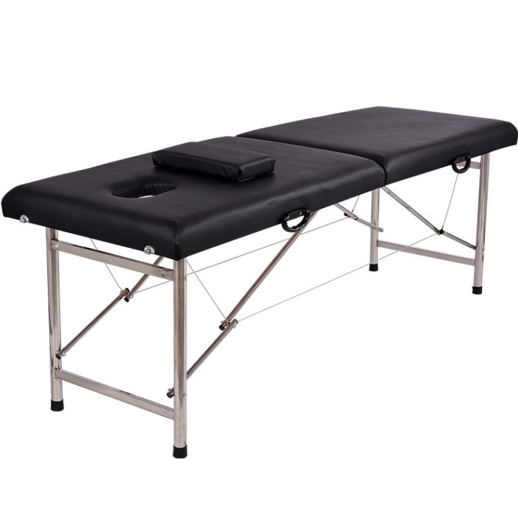 Hot sale stainless steel Portable tattoo beauty massage bed high quality spa bed massage table