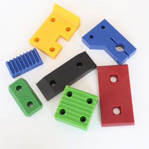 Top quality CNC machining nylon parts  abs uhmwpe solid plastic block