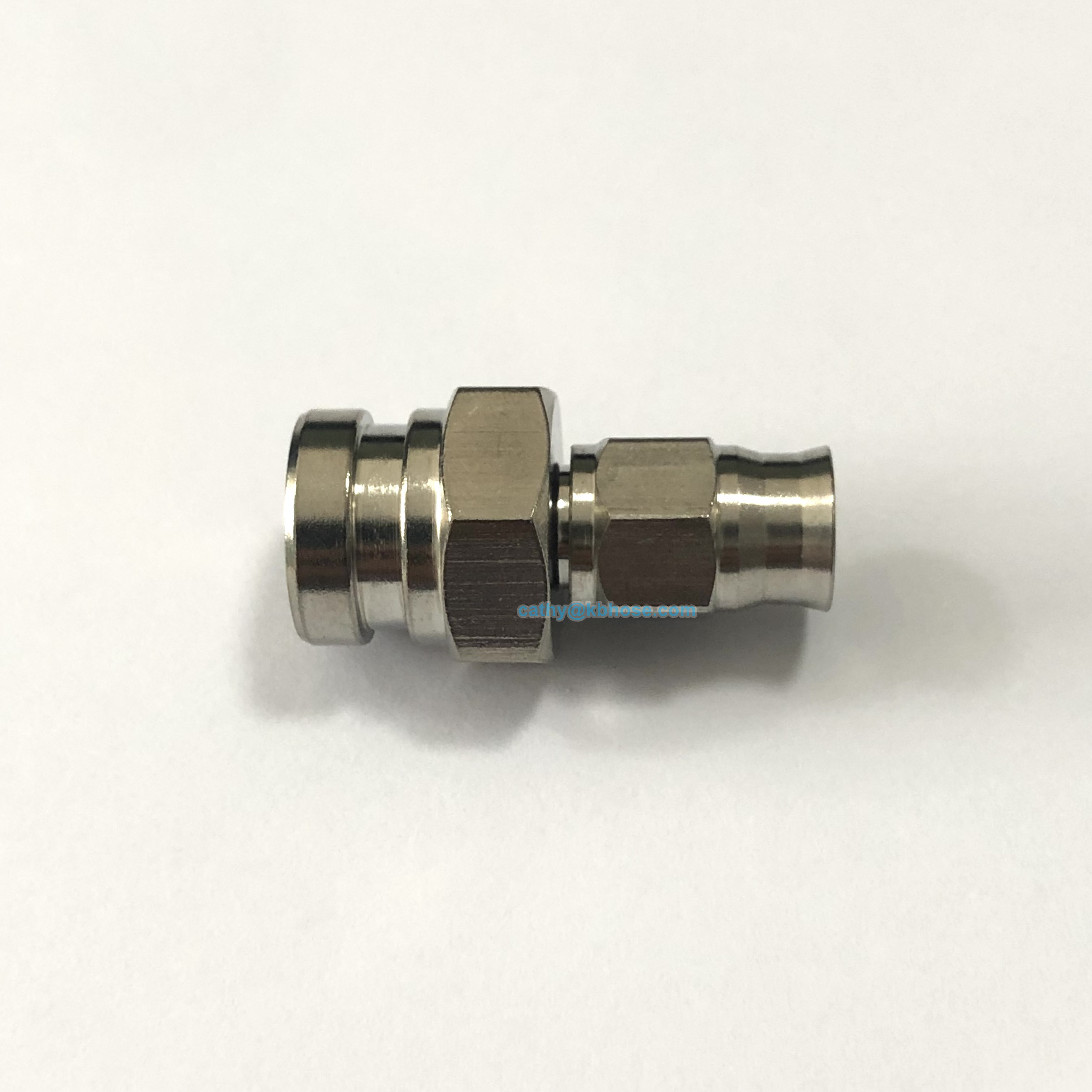 AN3 3AN Straight Stainless Steel M10*1 M10*1.25 Hexagon Convex Female Swivel Fittings Brake Hose End for PTFE Brake Hose Line