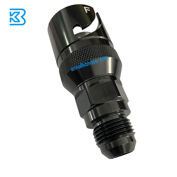 AN3 AN4 AN6 AN8 AN10 AN12 Aluminum Dry Brake Coupling Quick Release Disconnect Hose Adapter Fittings