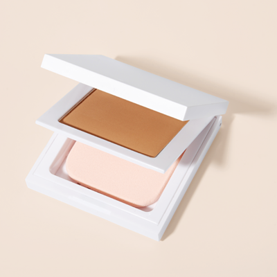 White Packaging High Quality Setting Powder Customized Logo Makeup Pressed Foundation Matte Compact Powder