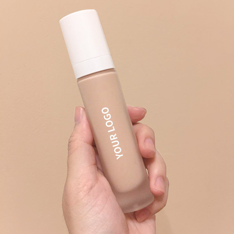 Matte Foundation Cream 30ml High Coverage Makeup Base Long Lasting Waterproof Concealer Custom Logo Liquid Foundation