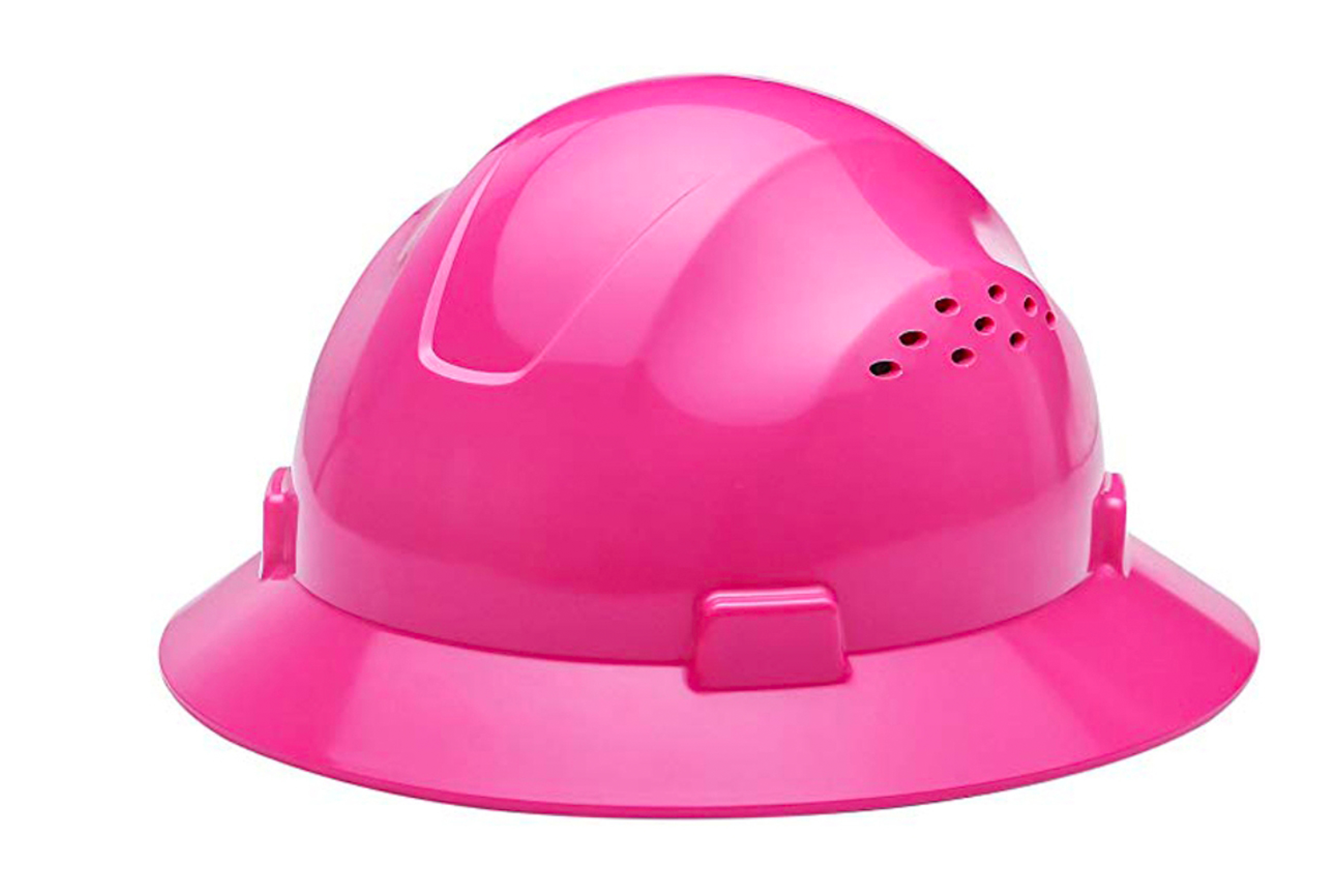 BLUE SAFETY HELMET WITH SAFETY BELT FOR WORKER