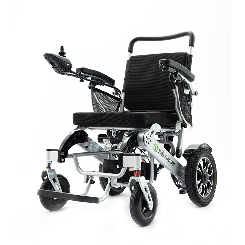 Electric Wheelchair Intelligent Automatic Foldable Lightweight Disabled Wheelchair Car Elderly Walker