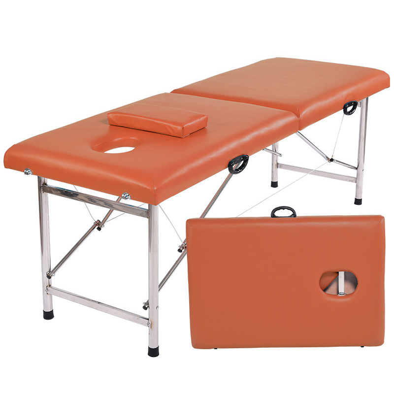 High Quality Aluminum Frame Massage Table Spa lash Bed Beauty Parlor Milking Massage Table