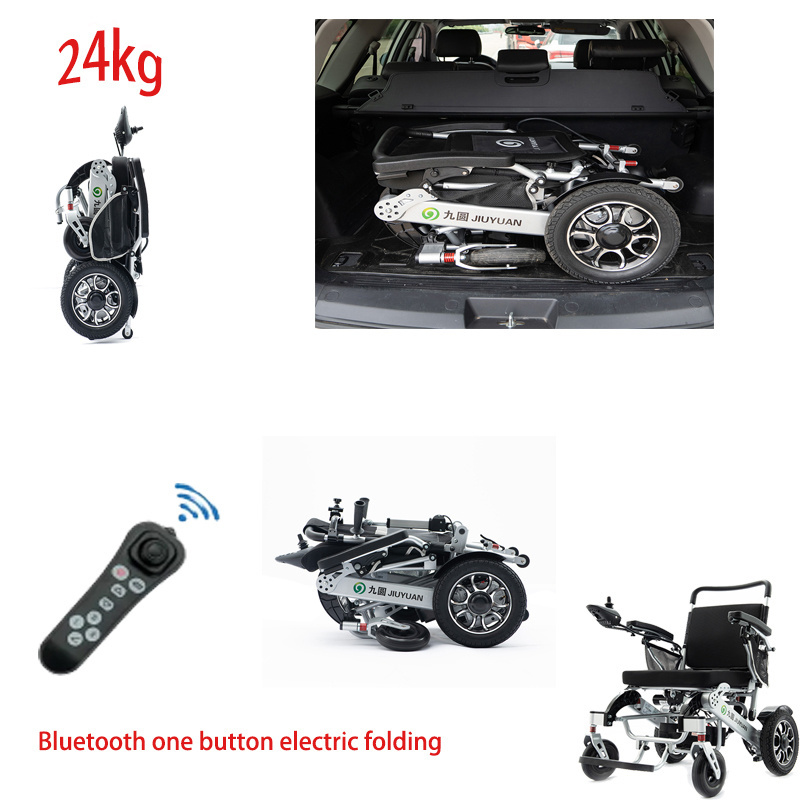 New design Fully Automatic Reclining mobility wheelchair for Adults 500W motor Smart electric Reclining wheelchair