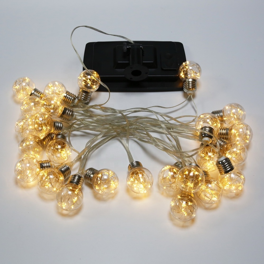 indoor pretty room decorative g45 fairy moon led string lights for festival