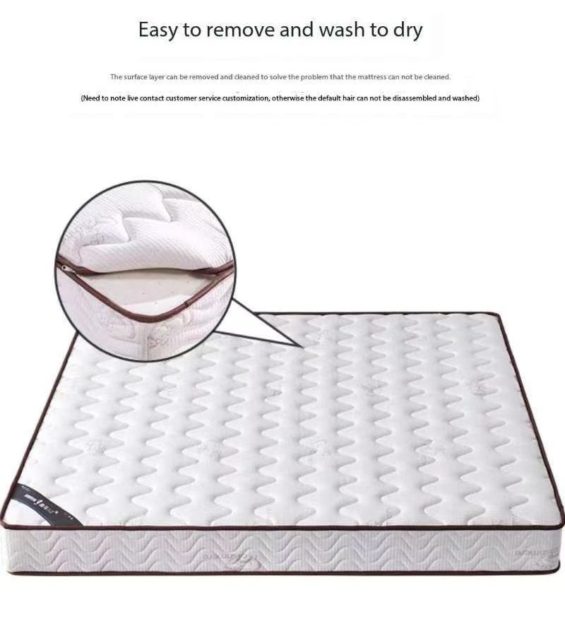 New type of dry and comfortable knitted fabric mattress, a top Chinese mattress manufacturer, bedroom furniture bag spring mattr