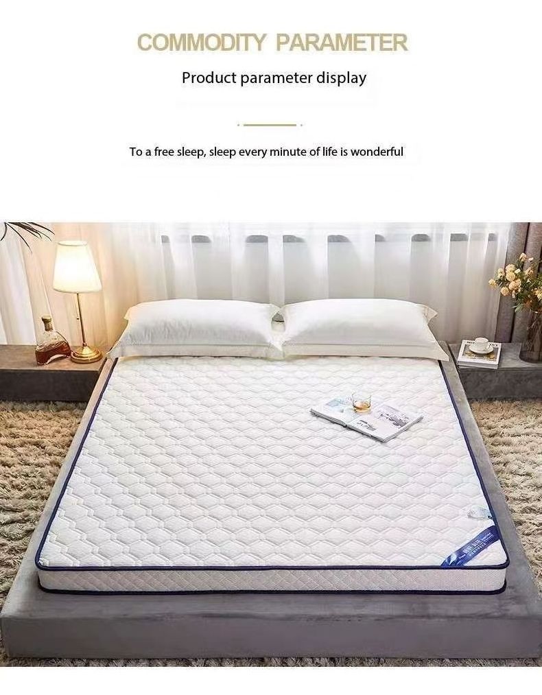 Customizable Thai Natural Rubber Latex Mattress Soft Tatami Home Furniture Unique and Comfortable Bedding