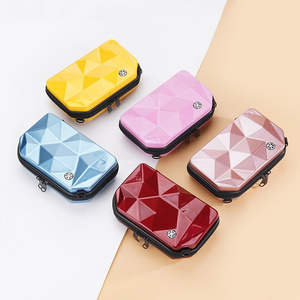 Fashion Mini Bag Female Small Suitcase Shape Handbag Women Shoulder Bags Tote Purse Jelly Bags