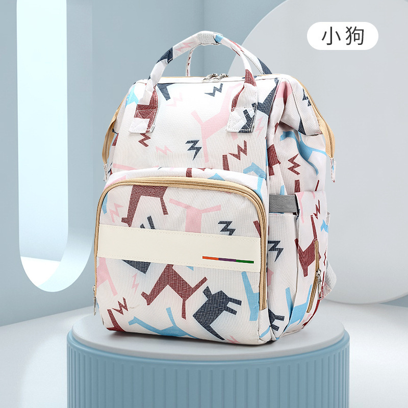 2023 Customized Baby Care Diaper Replacement Diaper Bag Backpack Land Diaper Bag Luxury Mom's Bag